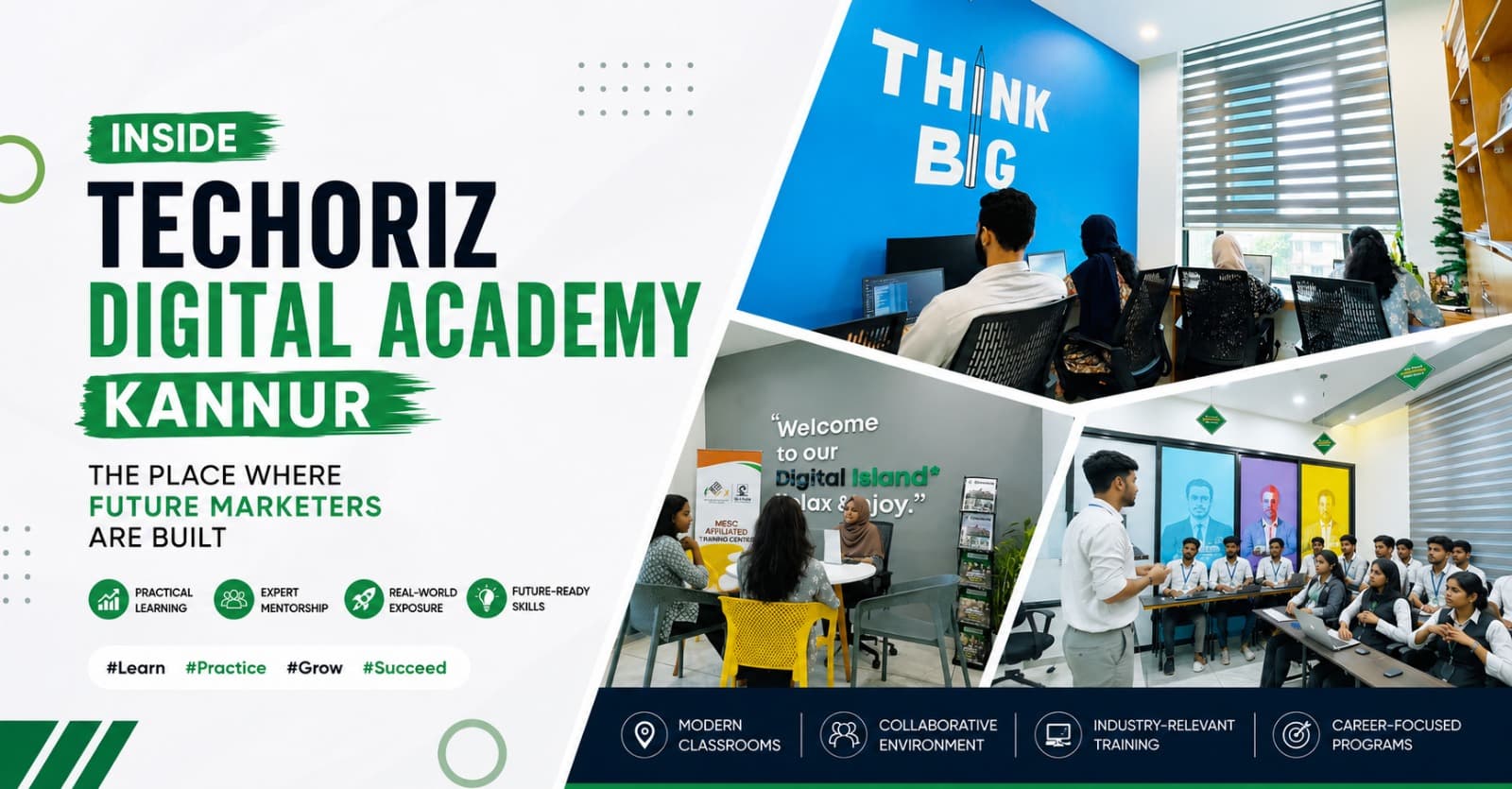 Inside Techoriz Digital Academy Kannur — The Place Where Future Marketers Are Built