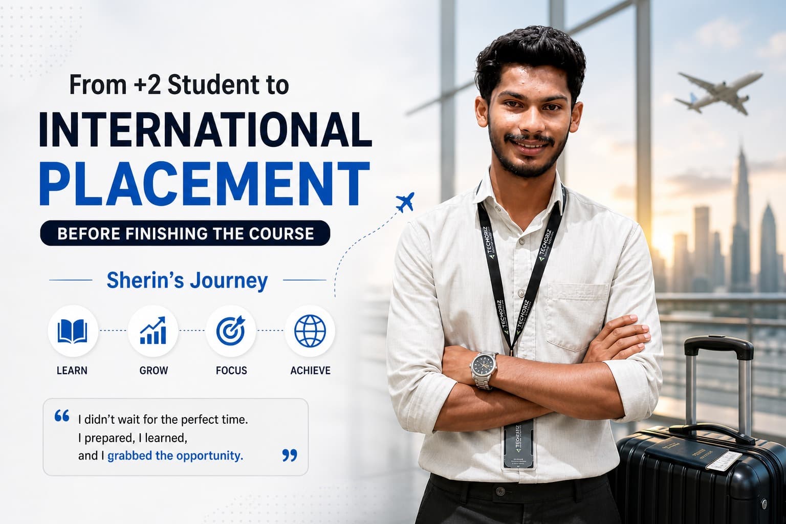 From +2 Student to International Placement Before Finishing the Course: Sherin’s Journey