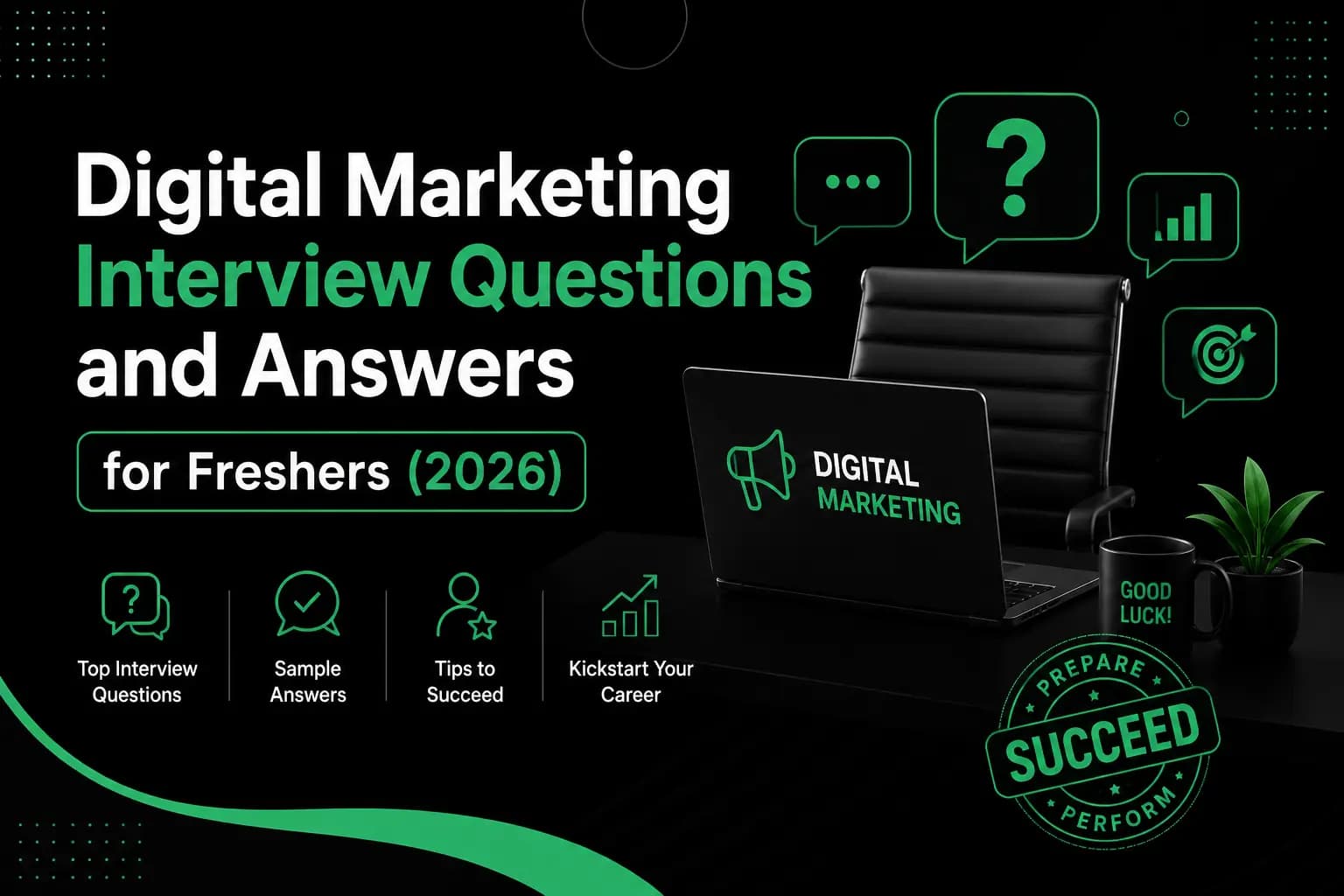 Digital Marketing Interview Questions and Answers for Freshers (2026)