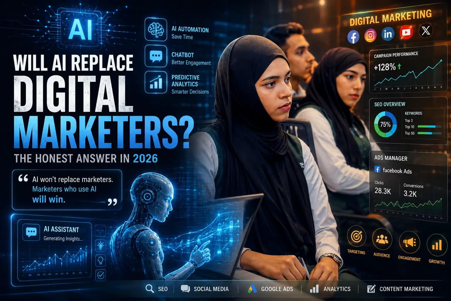 Will AI Replace Digital Marketers? Here’s the Honest Answer for 2026