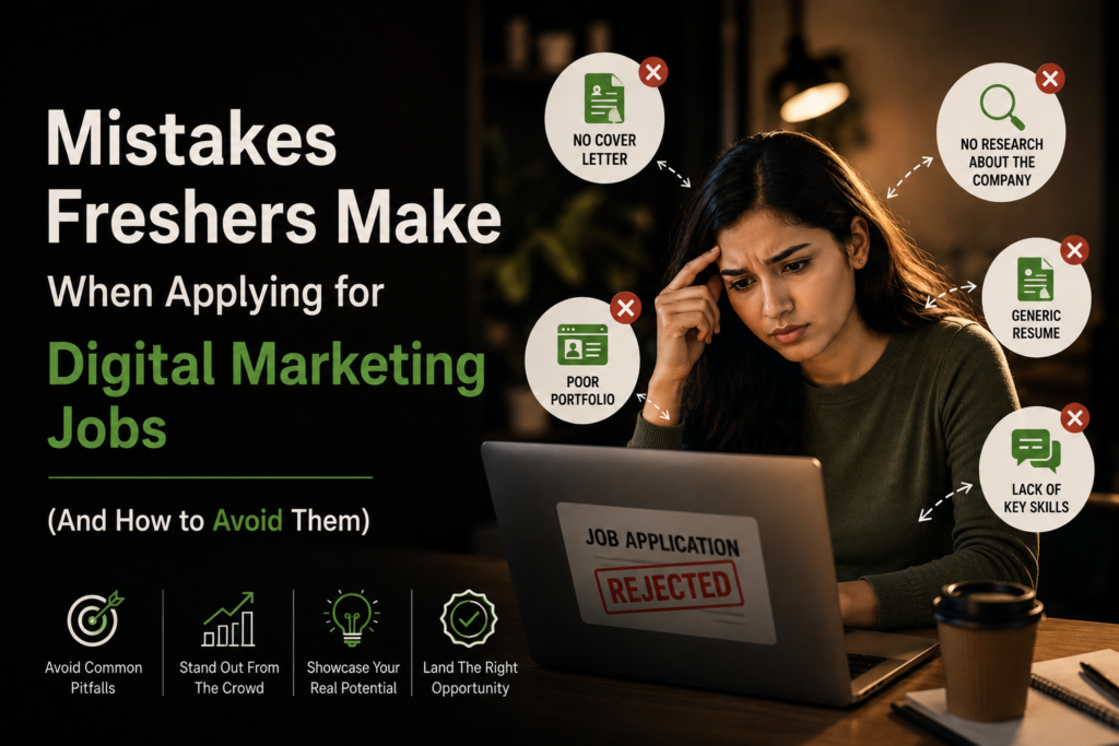 digital marketing resume for fresher